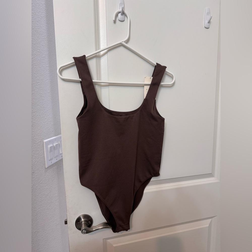 A New Day Women’s Bodysuit in Brown NWT